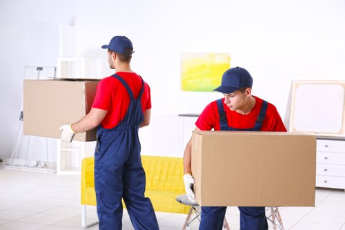 House movers planning a residential move in Southfields