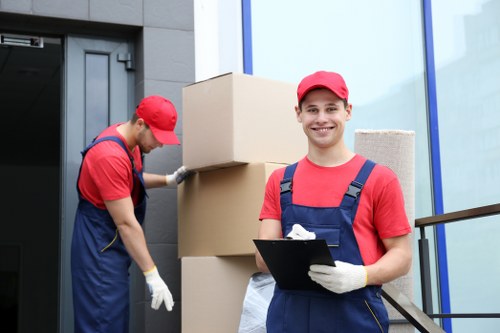 Furniture removal process for flats and houses in Southfields