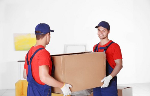Moving furniture from a Southfields flat with load-based pricing