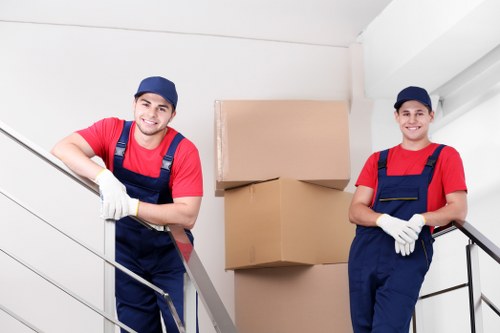 Man and van helping with a home move in Southfields
