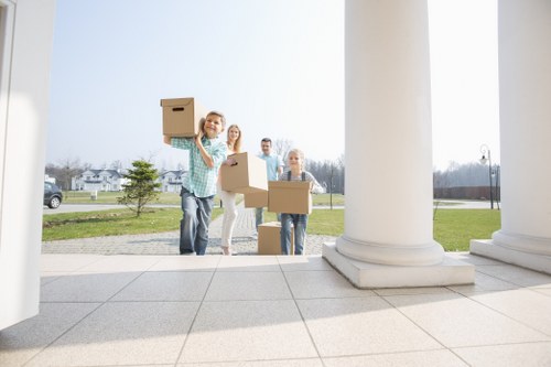 Local office relocation team managing a move in Southfields