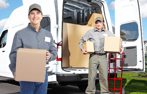 Preparing office equipment and files for relocation in Southfields