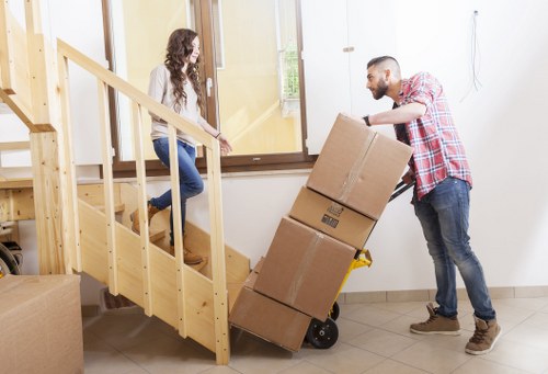 Packing and furniture handling for a Southfields office move