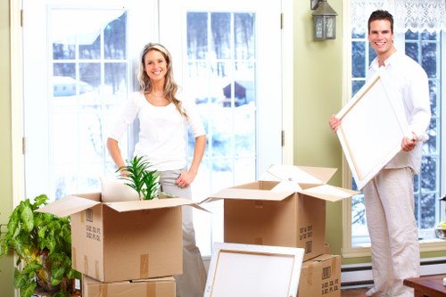 Southfields moving service supporting a flat or office relocation